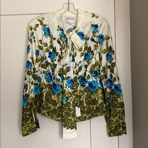 Floral, silk Rachel Antonoff blouse